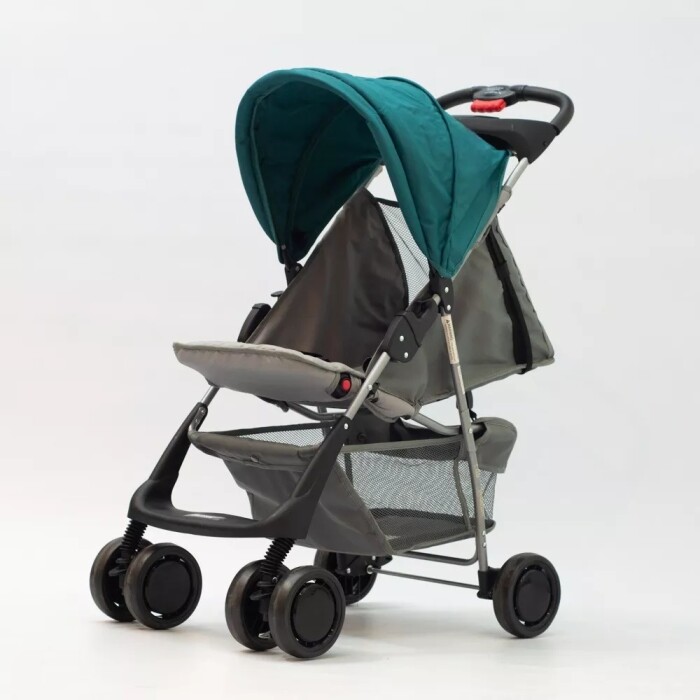 Cochecito de Paseo Convertible En Cuna Con Capota - Tinok Verde Oscuro