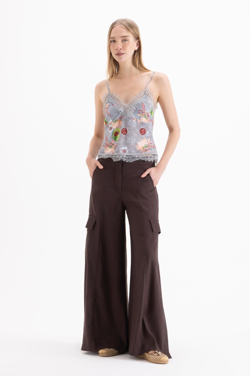 PANTALON KATE Chocolate