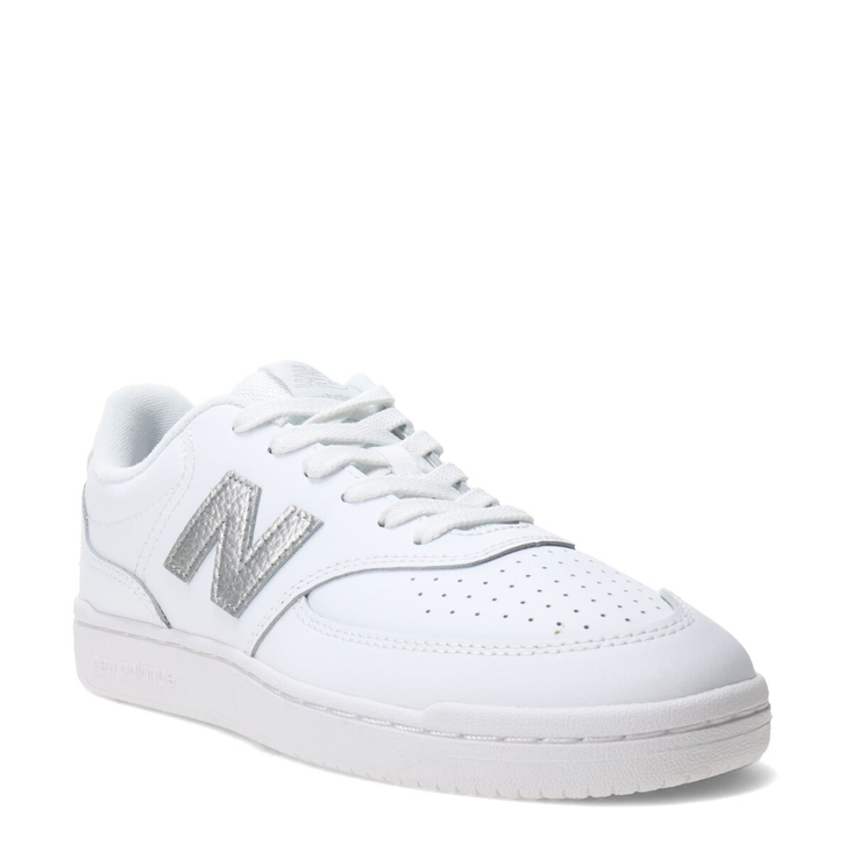 Championes de Mujer New Balance Court - Blanco - Plata 
