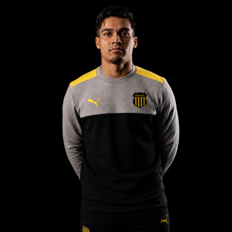 Peñarol ESS Block Crew Sweat 69704202 Negro/Gris