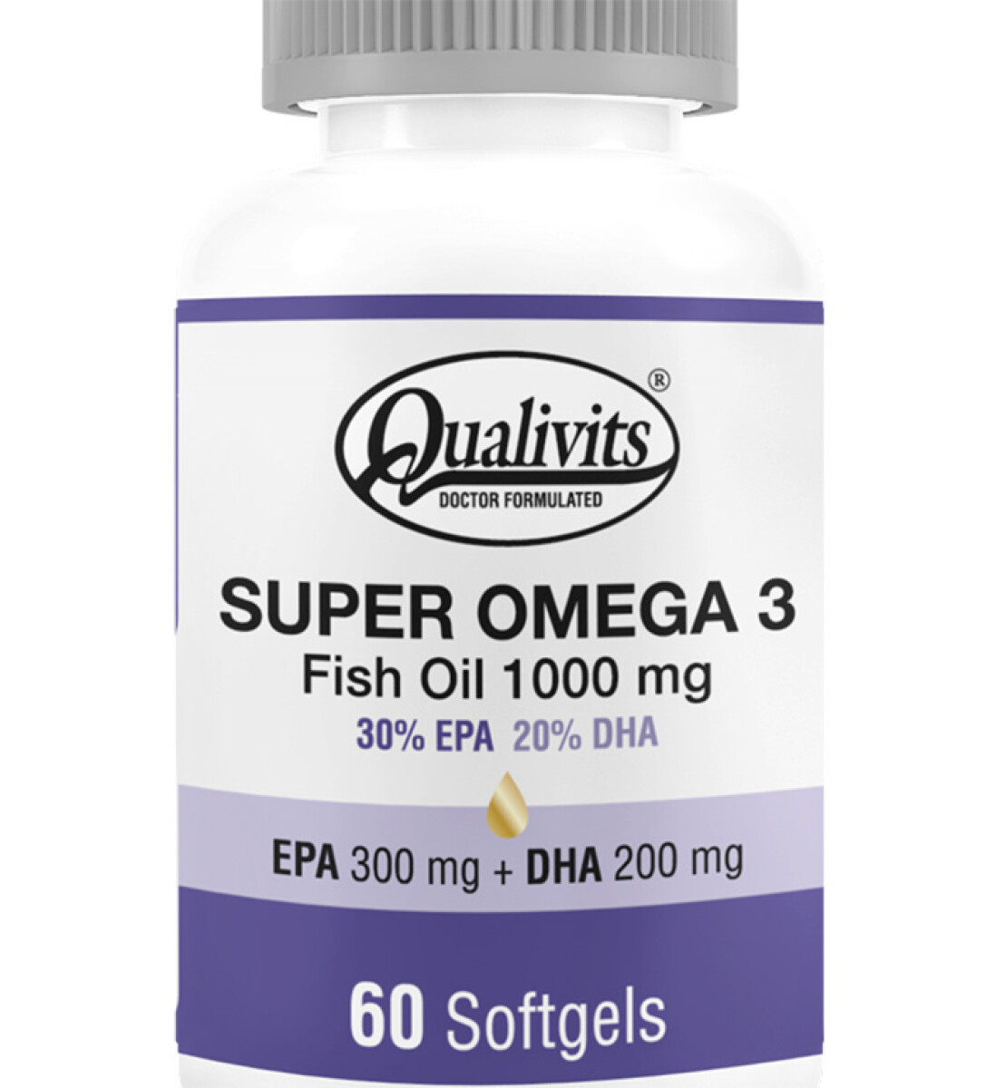 Qualivits - Super Omega 3 60 softgels 