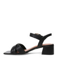 Sandalias de Mujer Bottero Cruzada Con Tobillera Negro