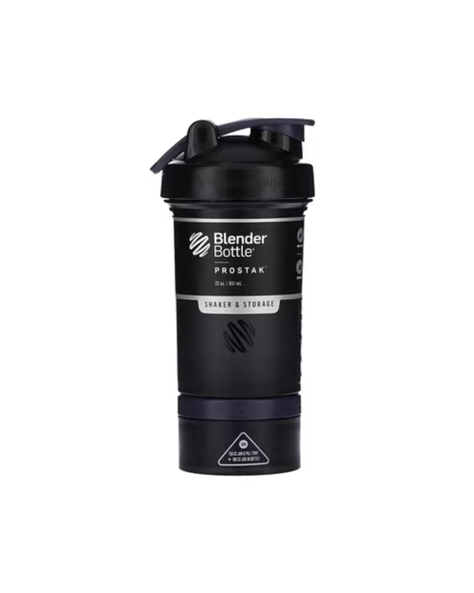 Shaker Prostak 651ml BlenderBottle - Negro 