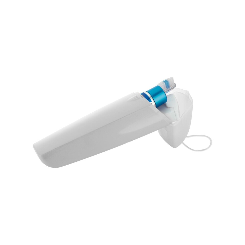 ESTUCHE CEPILLO DIENTES PLASTICO BLANCO 22X6.5X4.5CM