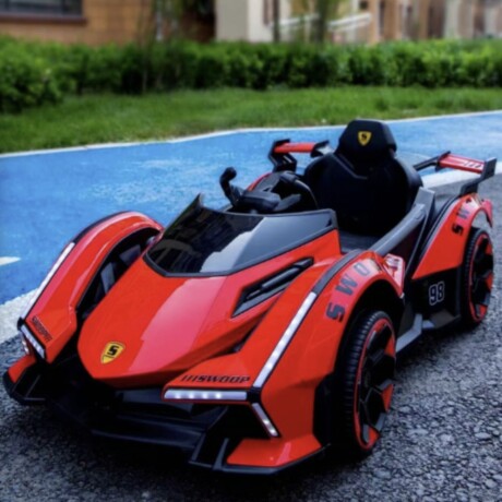 Auto de Carreras Infantil a Batería F1 Rojo