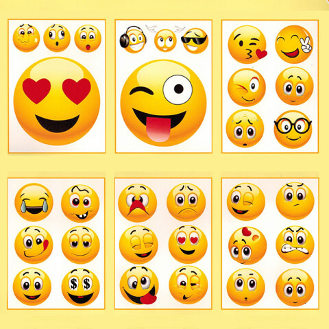 3x2 OUTLET Stickers de sonrisas 5D 3x2 Outlet Stickers De Sonrisas 5d