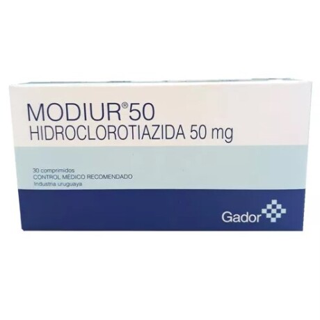 Modiur 50mg 30 Comprimidos Modiur 50mg 30 Comprimidos