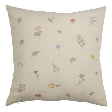 Almohadón AGERTIDSEL 45x45 flor beige Beige