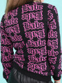 BUZO ESTAMPADO MIX FUCSIA