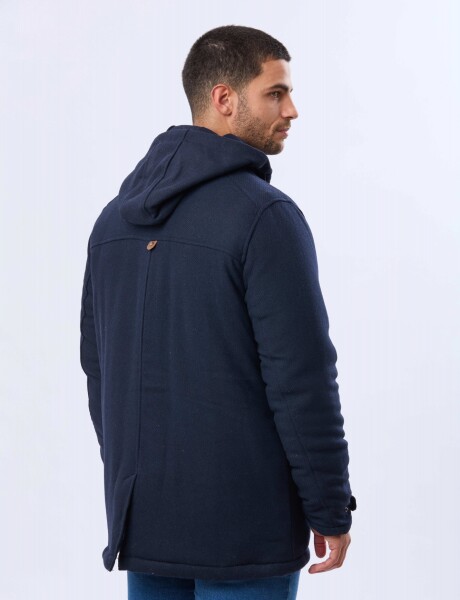 SACO DE PAÑO CON CAPUCHA Azul