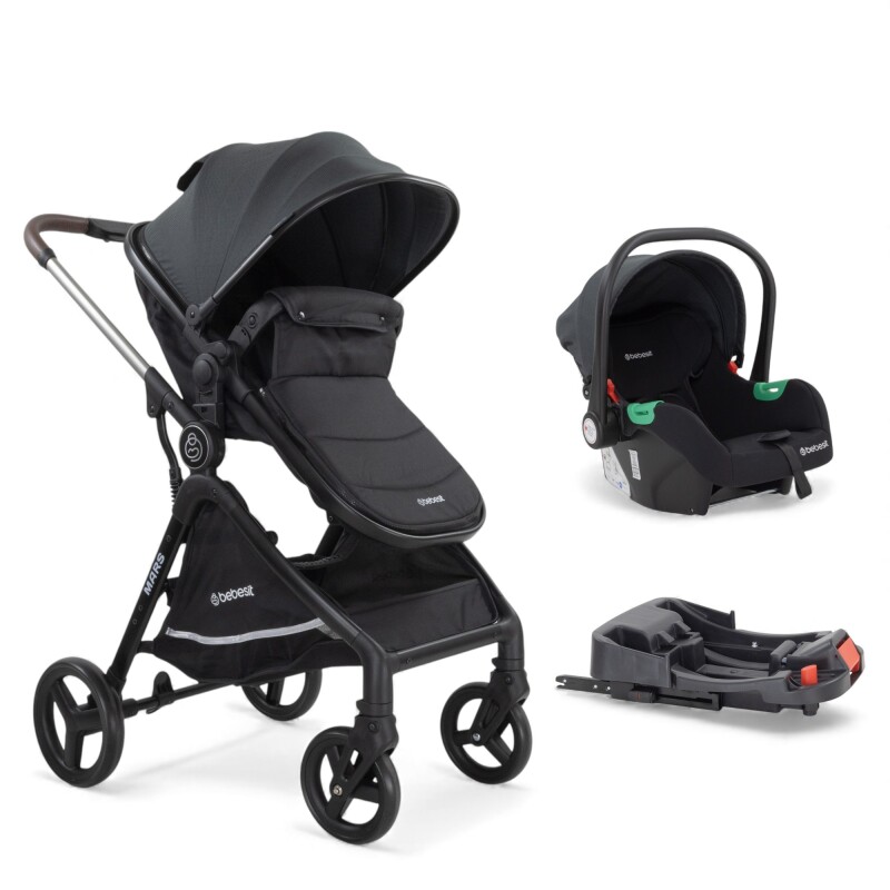 Bebesit Travel System Mars LX Baby Silla I-size + Base Isofix Bebesit Travel System Mars LX Baby Silla I-size + Base Isofix