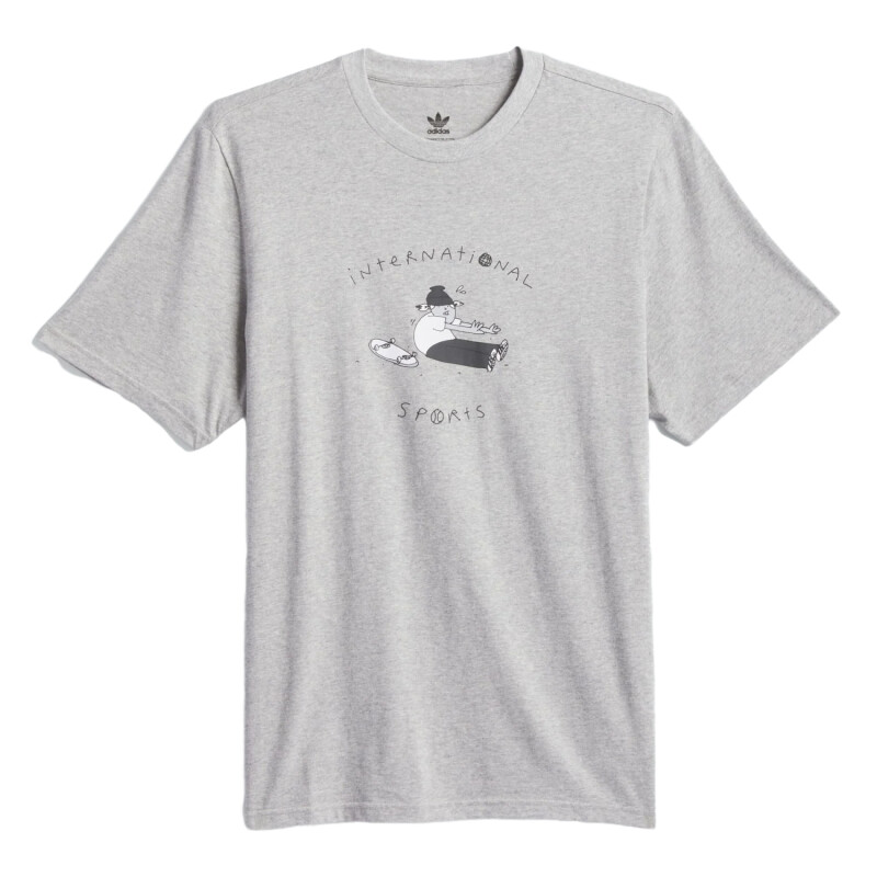 Remera Adidas Hj Stretch - Gris Remera Adidas Hj Stretch - Gris