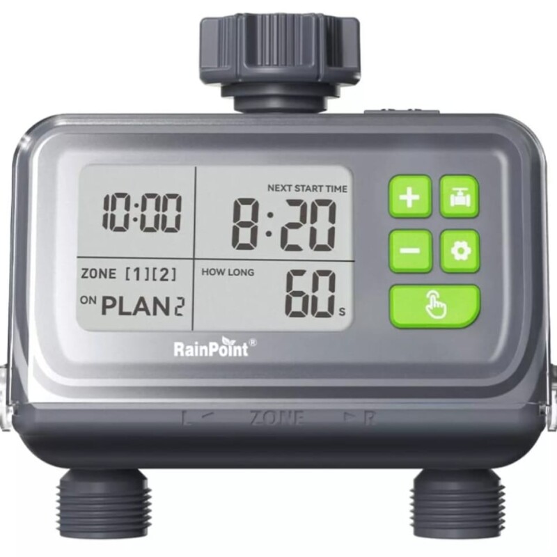 Programador Canilla digital 2 Zonas ITV212 RainPoint Programador Canilla digital 2 Zonas ITV212 RainPoint