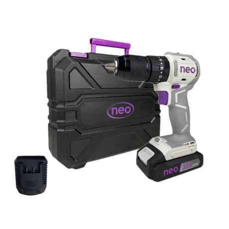 Taladro Percutor NEO TP1013/1/20KC1 13MM Con Batería Taladro Percutor NEO TP1013/1/20KC1 13MM Con Batería