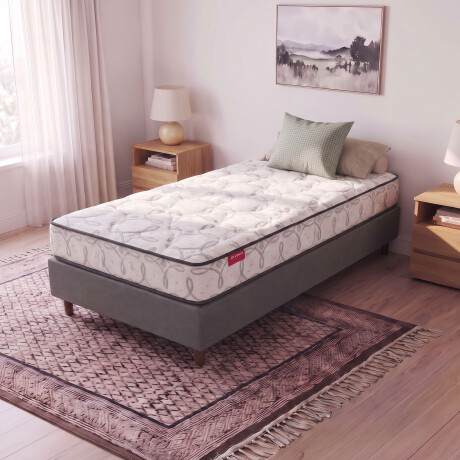 SOMMIER DE ESPUMA VANILA HOME 1 1/2 PLAZA