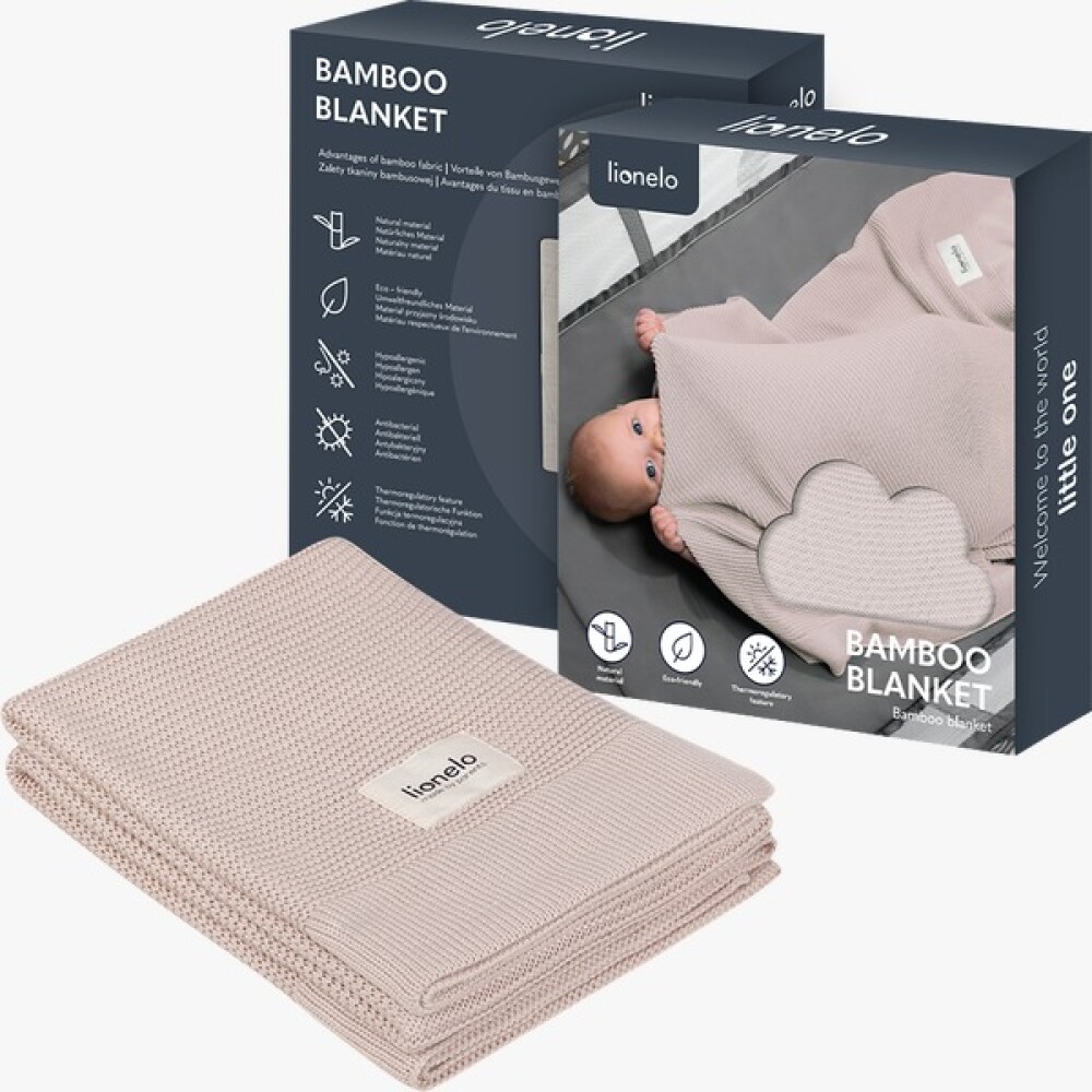Manta rebozo bambu LIONELO beige