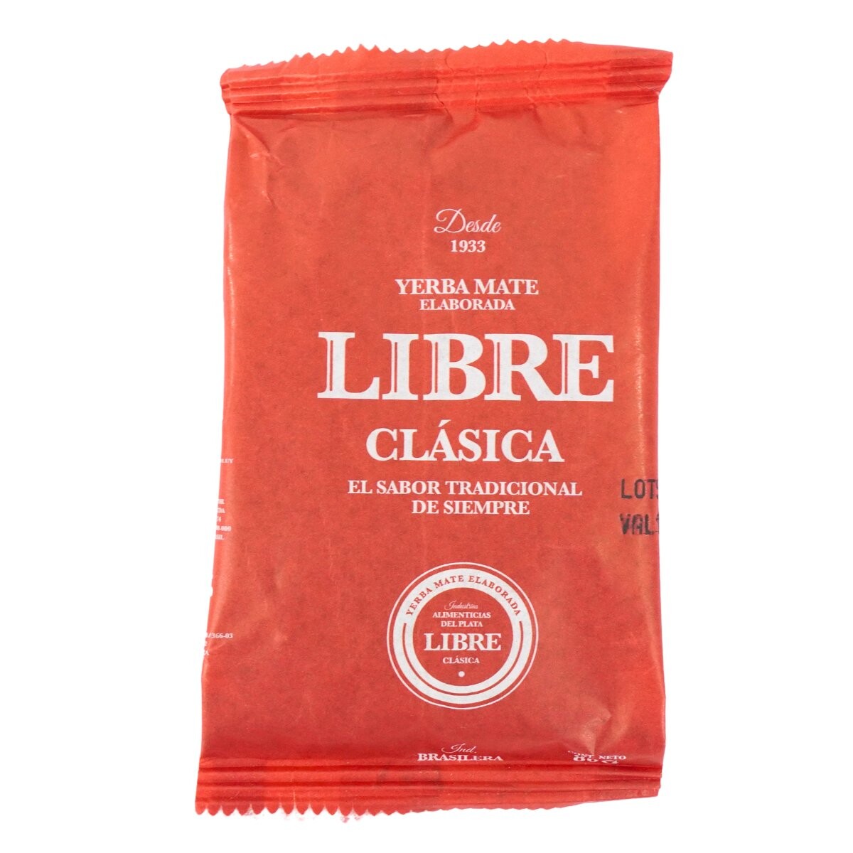 Yerba Libre 80g clásica 