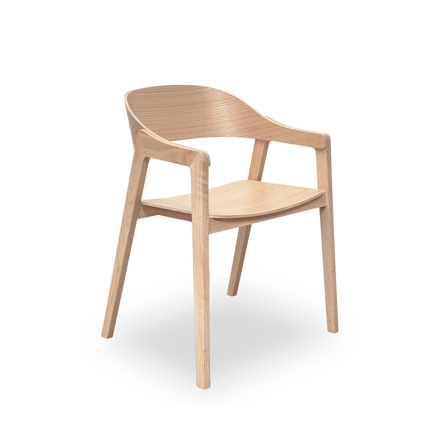 Silla Oslo Brazos Natural