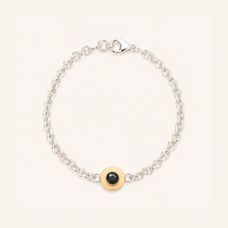 Pulsera Mini Rolo - Plata y Oro Pulsera Mini Rolo - Plata y Oro