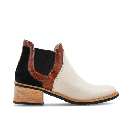 BOTA CUERO AMARAE BEIGE