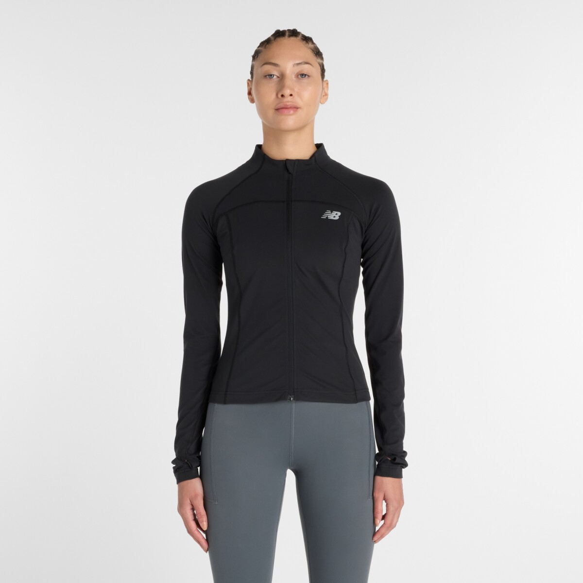 Campera New Balance de Dama - Harmony - WJ61X09UBK - BLACK 