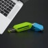 Lector Adaptador Otg Usb Memoria Múltiple Micro Sd 2 En 1 Variante Color Verde