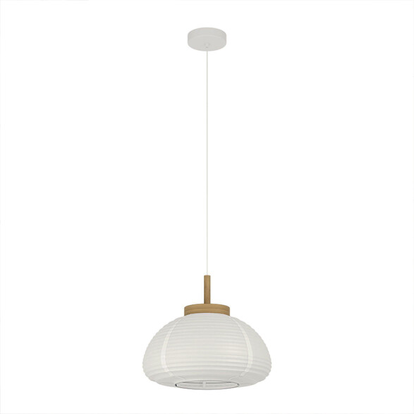 Lámpara colgante E27 campana de papel Ø400 EG6230