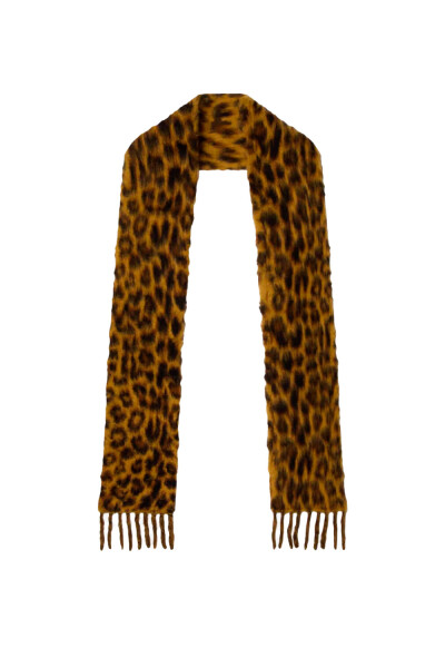 OBEY LEOPARD SCARF Multicolor