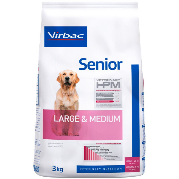 HPM SENIOR DOG LARGE & MEDIUM 3 KG HPM SENIOR DOG LARGE & MEDIUM 3 KG