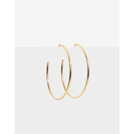 Aros Argolla Acero Dorado