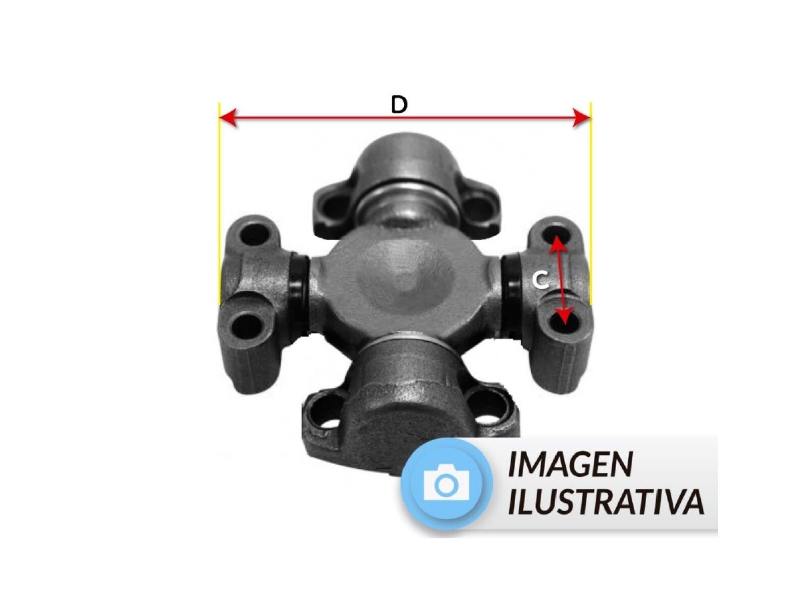 CRUCETA C:49.2mm D:148.1mm 