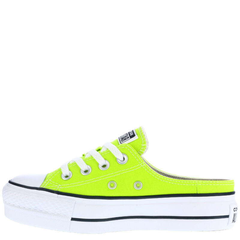 Championes Unisex Converse Zuecos Mule Lift Amarillo Limón