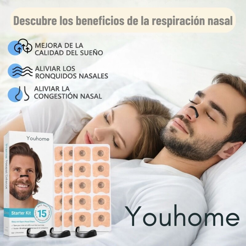 Dilatador Nasal Clip Magnetico Tiras Nasales 15 Par Parches Dilatador Nasal Clip Magnetico Tiras Nasales 15 Par Parches
