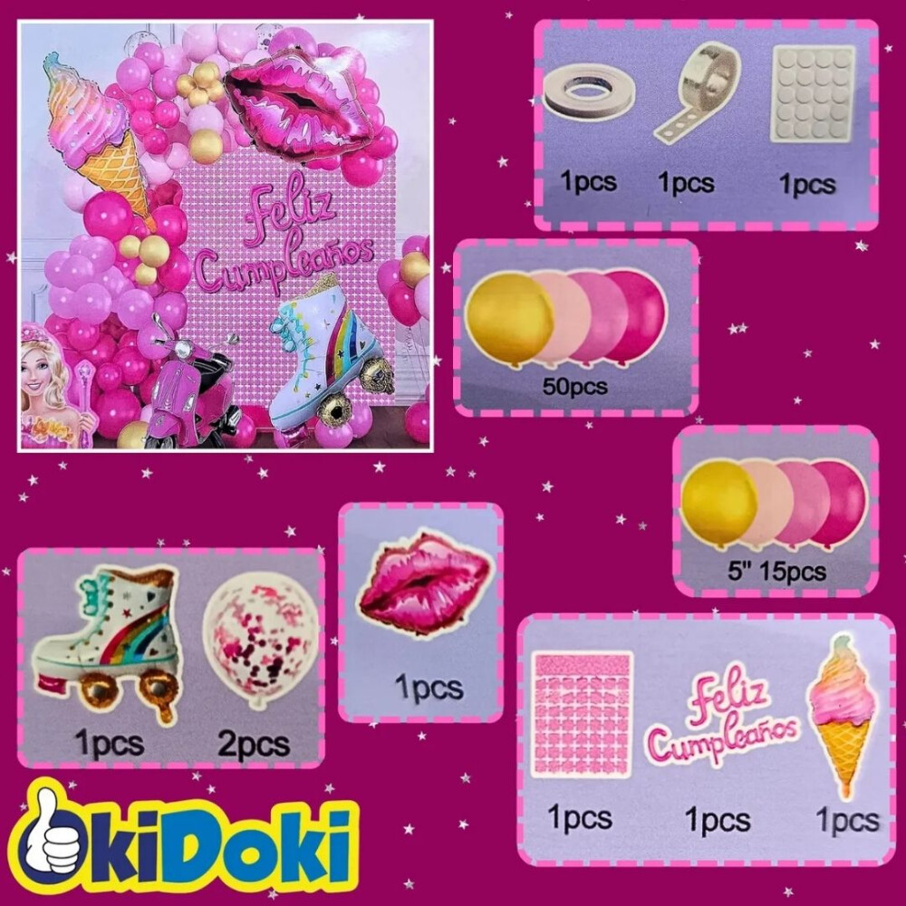 Kit De Decoración Infantil Para Cumpleaños Kit De Decoración Infantil Para Cumpleaños