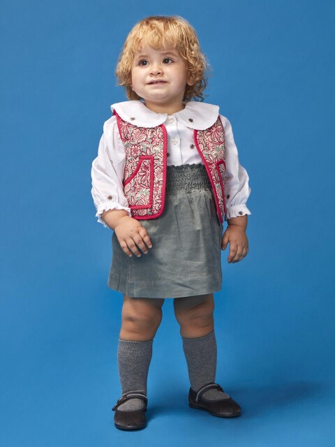 Chaleco Reversible Verde Oscuro