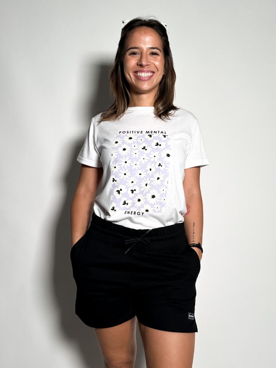 Remera estampada Suzy - Blanco 