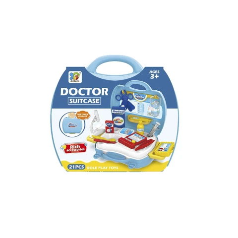 Valija de Doctor Set x 21 Piezas para Transportar U