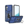 Protector rígido Samsung Galaxy A54 con cubre cámara y anillo color azul Protector Rígido Samsung Galaxy A54 Con Cubre Cámara Y Anillo Color Azul