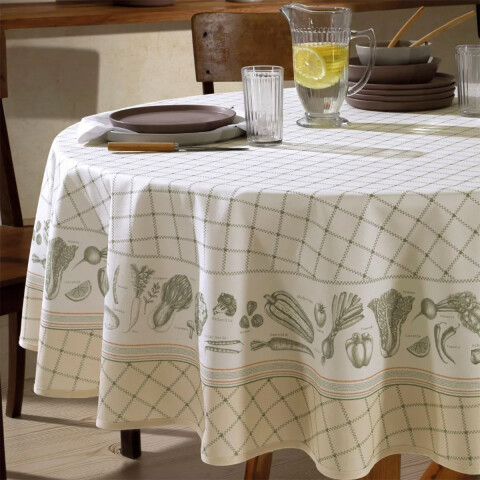 Mantel Redondo Renova Dohler 180 cm CHARLOTTE