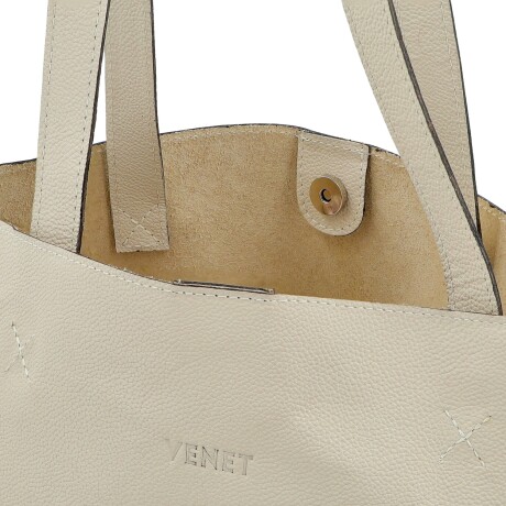 CARTERAS VENET CUERO FABIR BEIGE