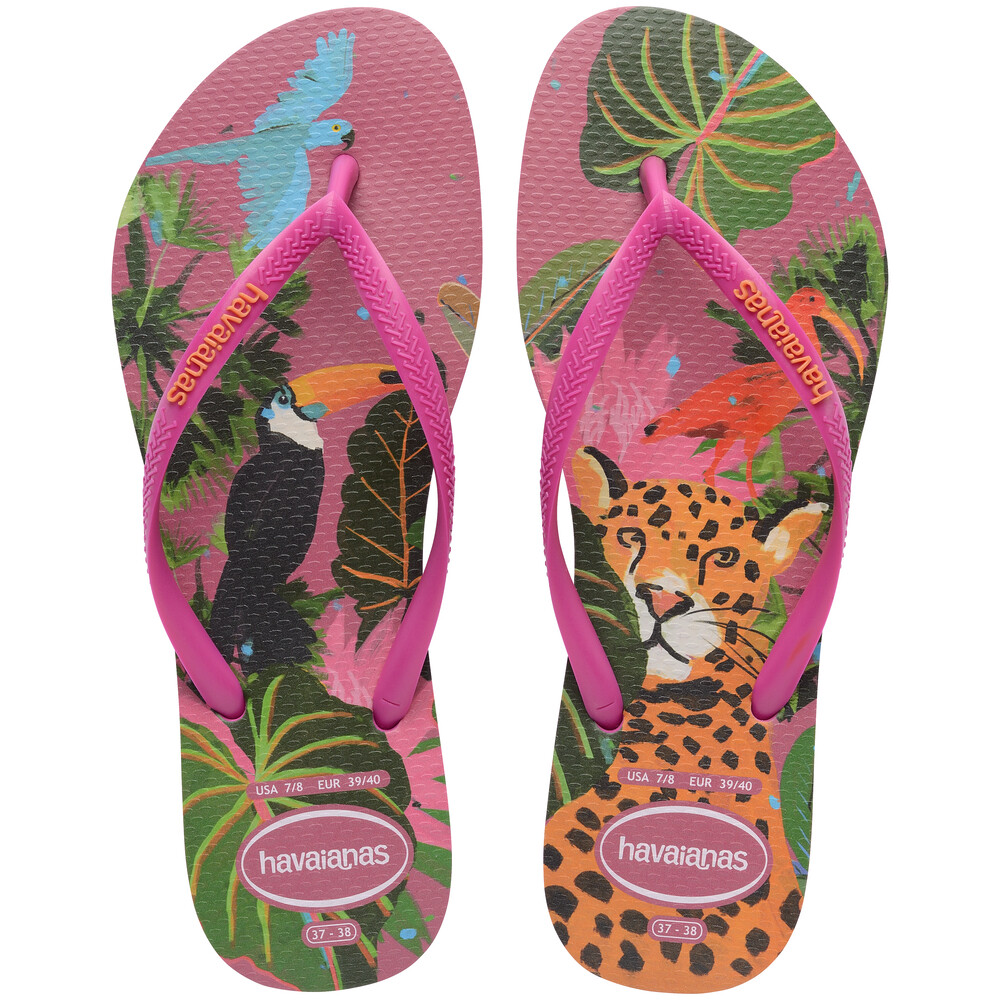 Sandalias Havaianas Slim Summer Bliss Mujer Rosa Gum