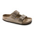 Sandalia Arizona Soft Footbed Oiled Leather - Estrecho Marron