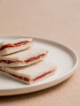 Sandwiches de bondiola y queso crema Sandwiches de bondiola y queso crema