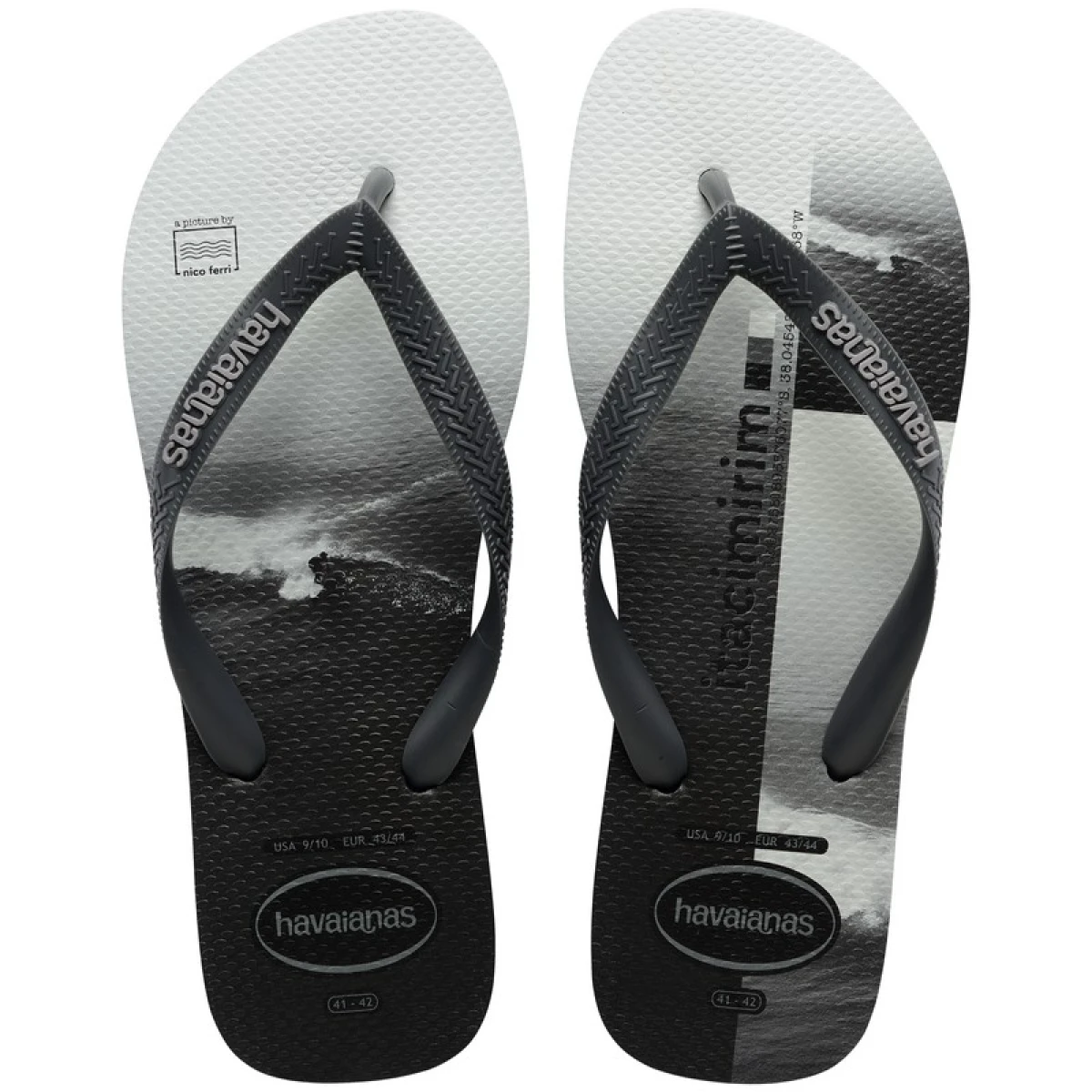 Ojotas Havaianas Top Surfer I - Gris 