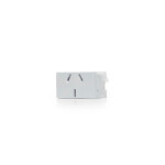 Módulo tomacorriente standard 10A 250V blanco puro ELE07605