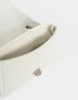 Bandoleras Clasico Bandolera Puffy Con Solapa - Blanco Crudo