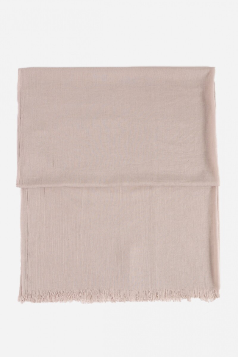 Pashmina lisa beige