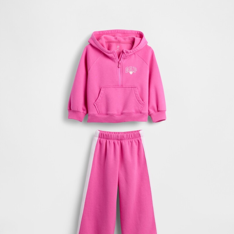 FLC HZ HOODIE X WIDE LEG SET PHOEBE PINK