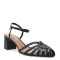 Sandalias de Mujer Miss Carol con Taco Negro