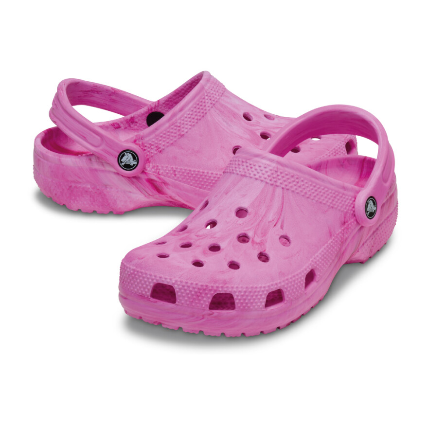Classic Watercolor Marbled Clog K - Niños mas de 5 años Pink/multi